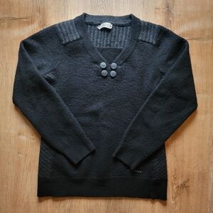 Smartwool Piney Lake Henley Merino Wool Sweater Women XS